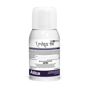 Atticus Pyrus TR Greenhouse Fogger (2oz) - (Compare to Pyrethrum) - Total Release Pyrethrin Insecticide/Miticide - Controls Mites, Thrips, Aphids, Whiteflies, and Fungus Gnats (Packaging May Vary)