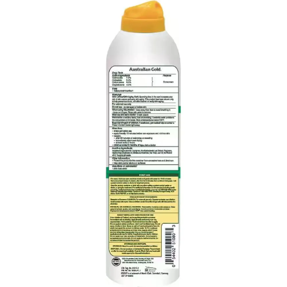 Australian Gold SPF 30 Continuous Spray Insect Repellant / 5.6 oz.