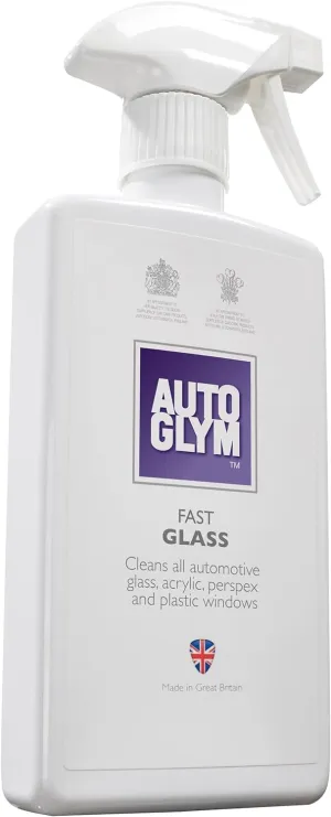 Autoglym Fast Glass, 500ml - Car Window Cleaner for Windscreen, Windshield, Window Cleaning, Mirrors and More