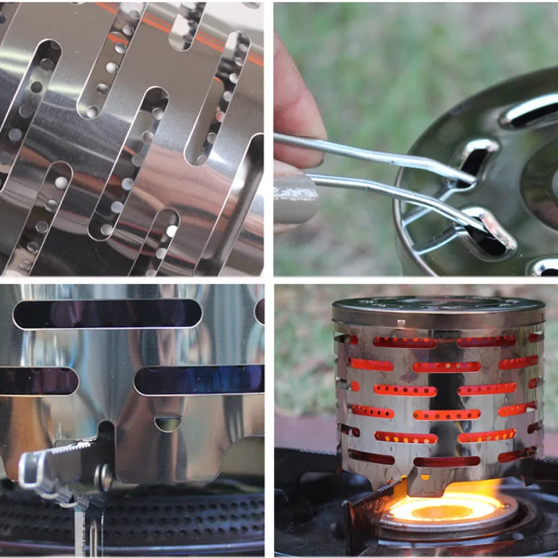 Autumn and Winter Tent Stainless Steel Stove Case