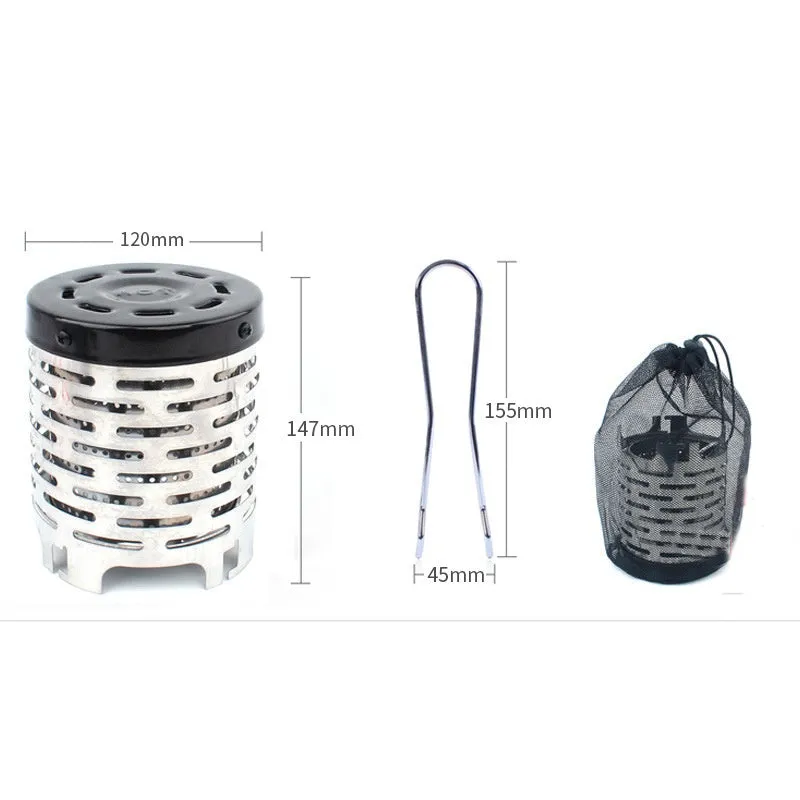 Autumn and Winter Tent Stainless Steel Stove Case