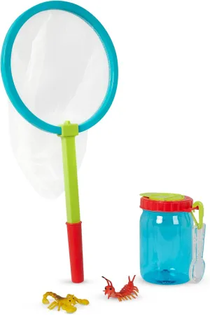 B. toys- Mini Catchers Kit- Bug Catching Kit – Insect Catching Set – Net, Jar, Magnifier – Outdoor Toys for Kids – 4 Years  