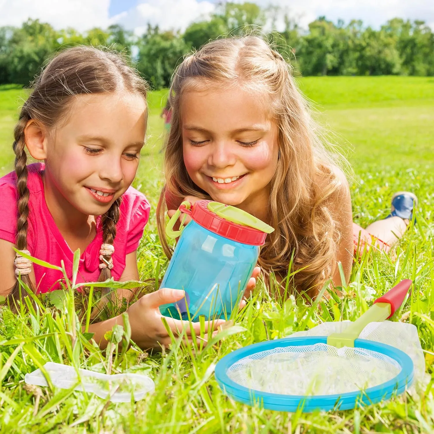 B. toys- Mini Catchers Kit- Bug Catching Kit – Insect Catching Set – Net, Jar, Magnifier – Outdoor Toys for Kids – 4 Years  