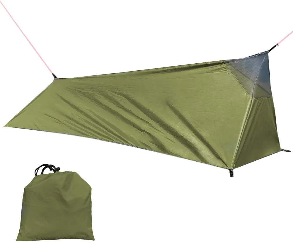 Backpacking Tent Camping Sleeping Bag Tent Weight Single Person Tent with Mosquito Net
