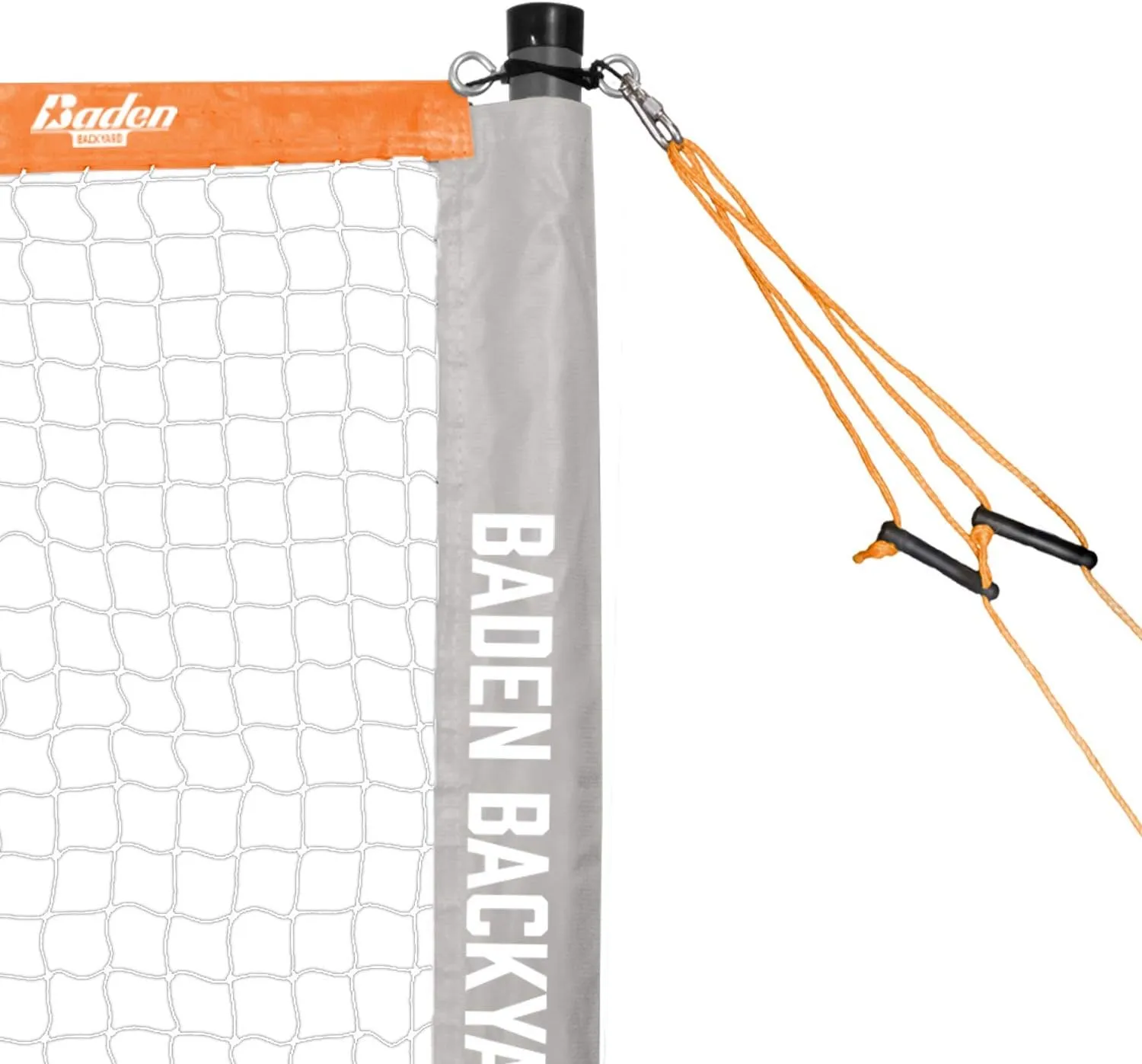 Baden Champions Portable Badminton Set Regulation Net, 4 Racquets, 3 Shuttlecocks, Boundary & Carry Bag Ideal for Backyard Fun with Friends and Family from Kids to Adults