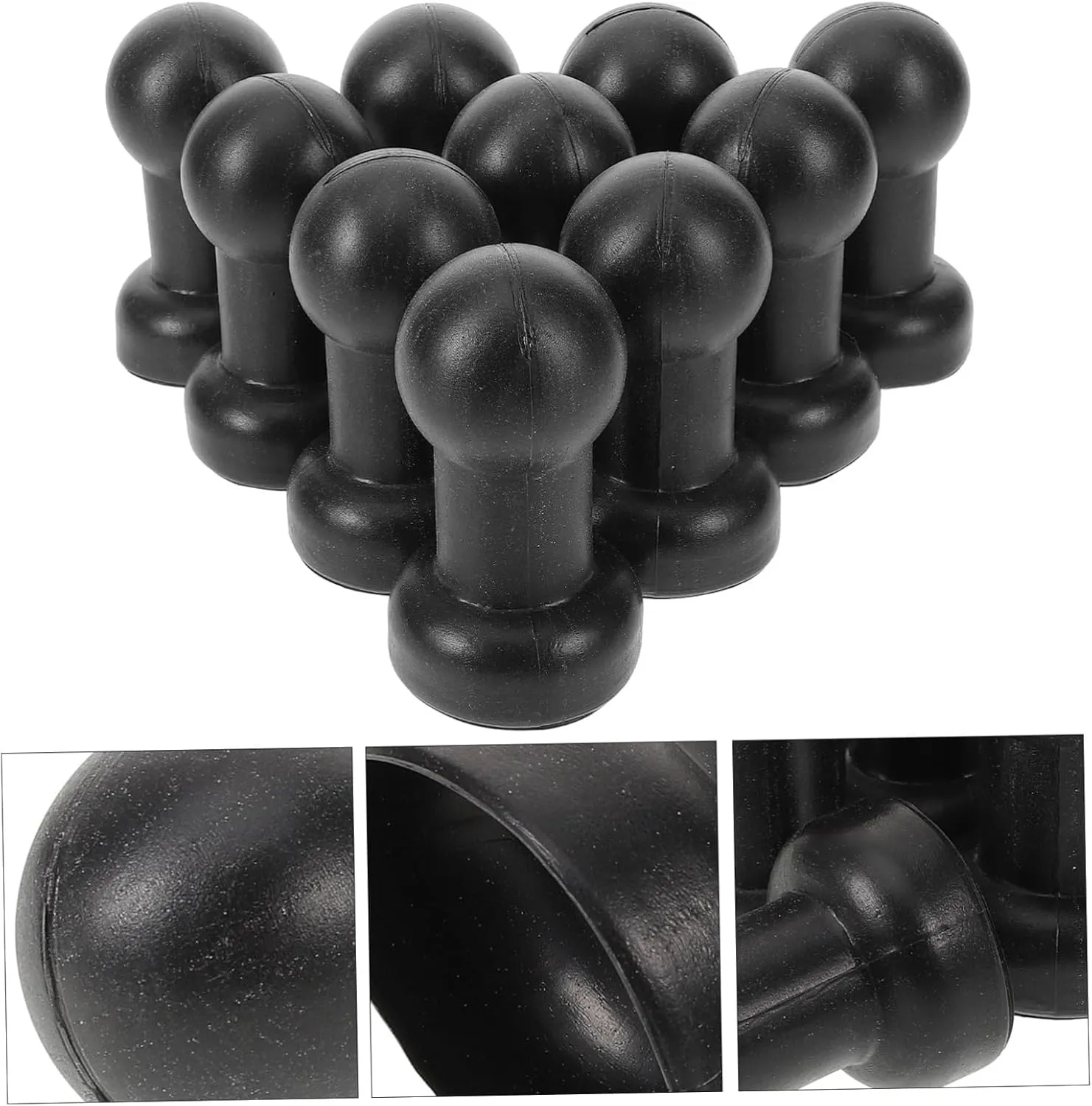 Balacoo 2sets Trampoline Rod Caps Replacement Trampoline Foam Professional Parts 10pcs*2