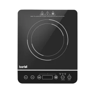 Baridi Portable Induction Hob with 1 Cooking Zone 29cm - Black - A