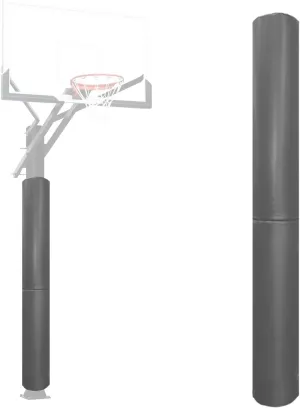 Basketball Pole Padding 72" Heavy Duty Safety Pad for 3-5" Round Poles, Waterproof & Durable – Gym, Garage, Playground Protection