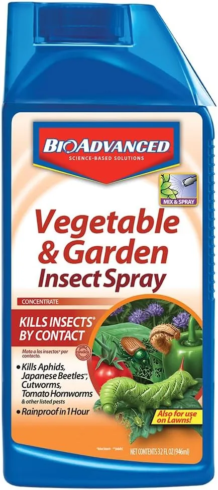 Bayer Advanced CROP SCIENCE 701521A Concentrate Vegetable Garden Rescue, 32-Ounce, Model: 701330A