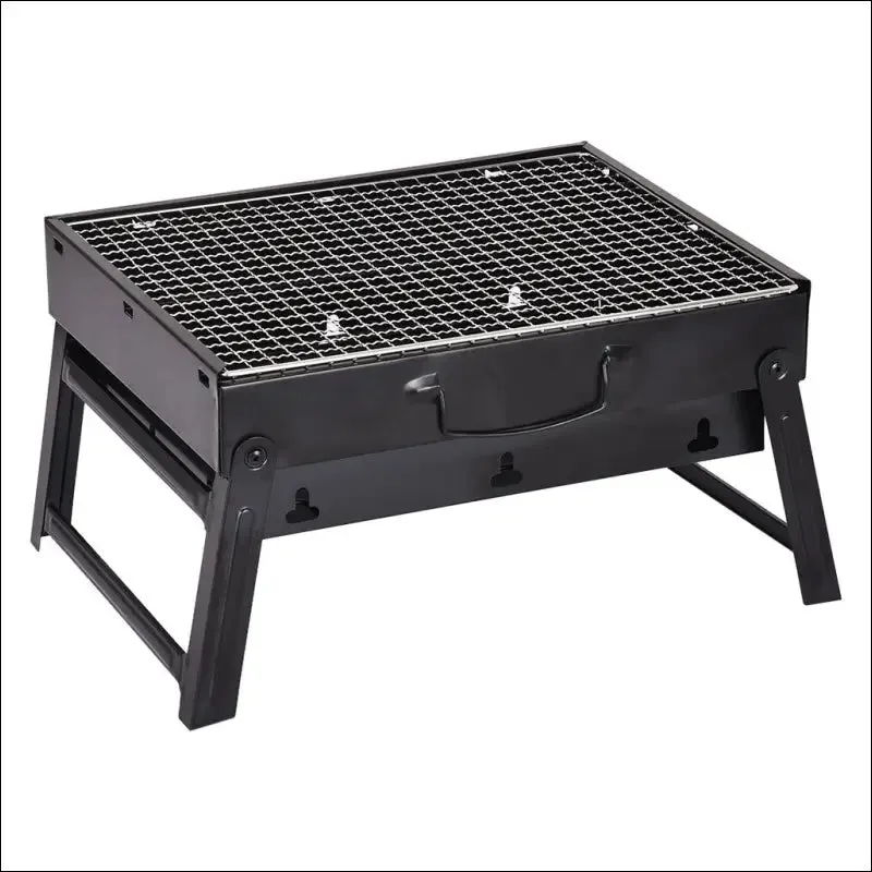 Bbq charcoal grill folding portable lightweight barbecue camping hiking picnics