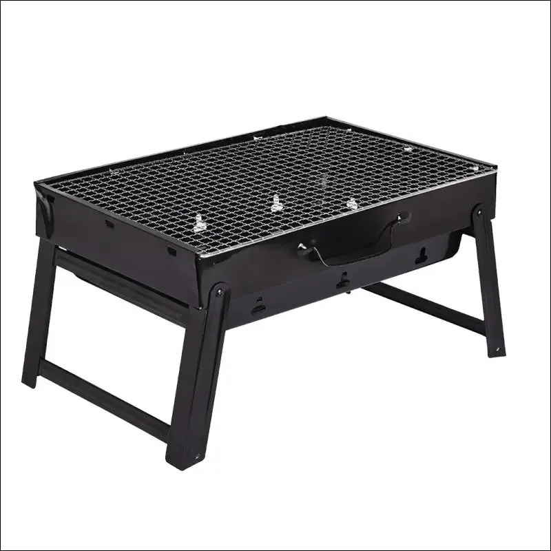 Bbq charcoal grill folding portable lightweight barbecue camping hiking picnics