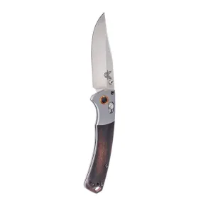 Benchmade 15085-2 Mini Crooked River 3.40" Plain Clip-point Folding Knife