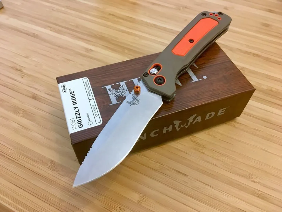 Benchmade Grizzly Ridge 15061 | Dual‑Durometer Hunting Knife