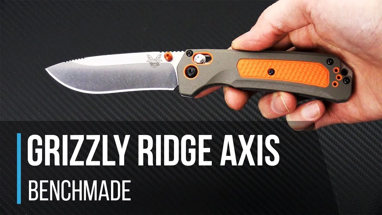 Benchmade Grizzly Ridge 15061 | Dual‑Durometer Hunting Knife