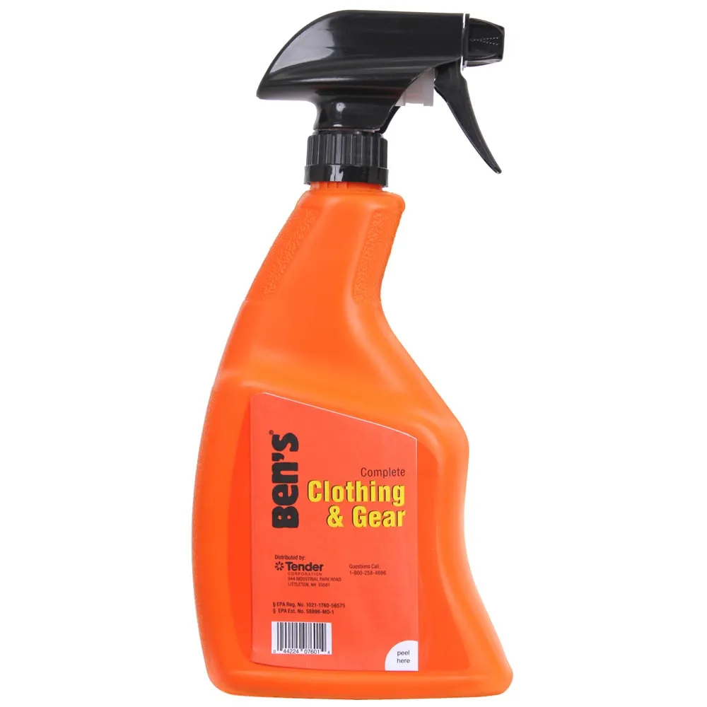 Bens Insect Repellent Clothing and Gear Spray - 24 ounce