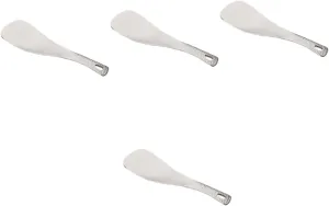 BESPORTBLE 4pcs Outdoor Camping Titanium Spoon Lightweight Compact Utensil for Picnics Hiking and Travel Rustproof Smooth Design for Easy Eating Essential Camp Gear for Outdoor Adventures
