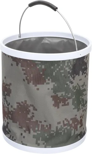 BESPORTBLE Collapsible Bucket Handle Thicken 600d Outdoor Folding Bucket for Fishing Car Washing Hiking