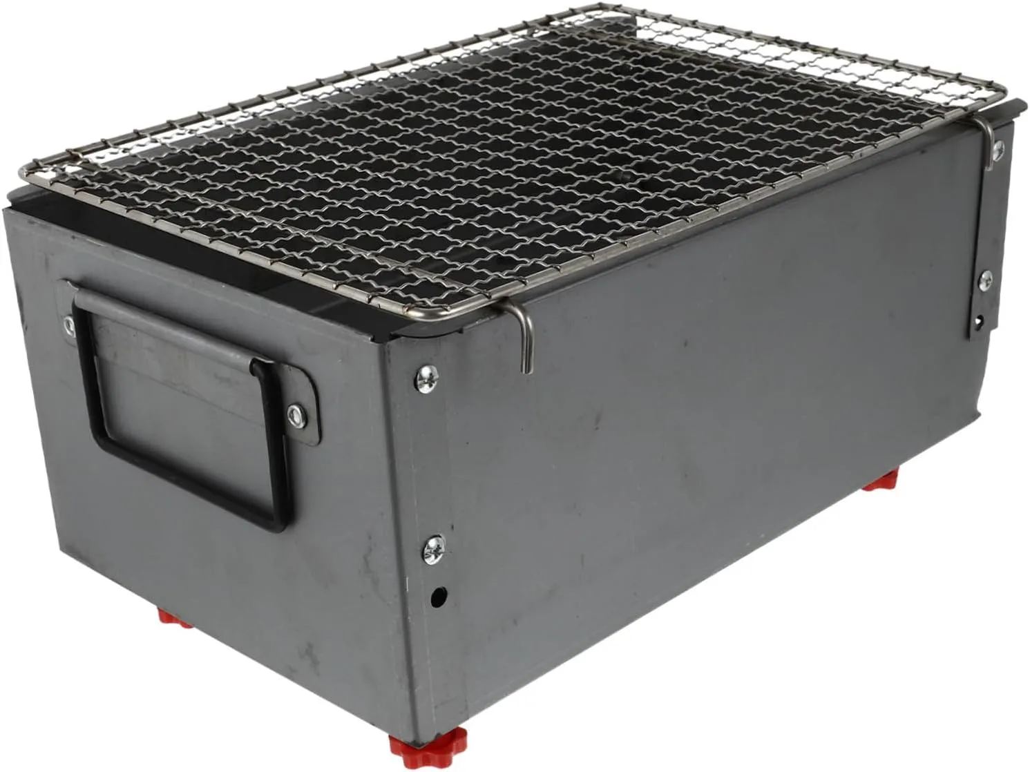 BESPORTBLE Outdoor Grill Professional Bbq Iron Alloy Grill Camping Bbq Compact Design