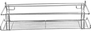 BESPORTBLE Stainless Steel Outdoor Camping Table Hanging Basket Compact Picnic Rack for Camping Storage Organizer