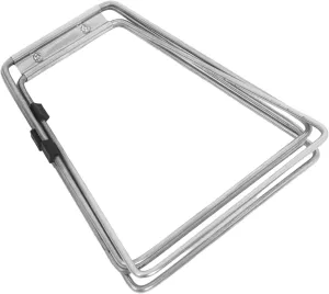 BESPORTBLE Sturdy Stainless Steel Cooler Stand Folding Camping Box Rack Multi-function Outdoor Storage for Hiking Outdoor Activities