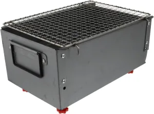 BESTonZON Iron Alloy Bbq Grill Outdoor Cooking Stove Portable and Lightweight Camping Grill for Bonfire Activities Durable Grill Rack for and Transport
