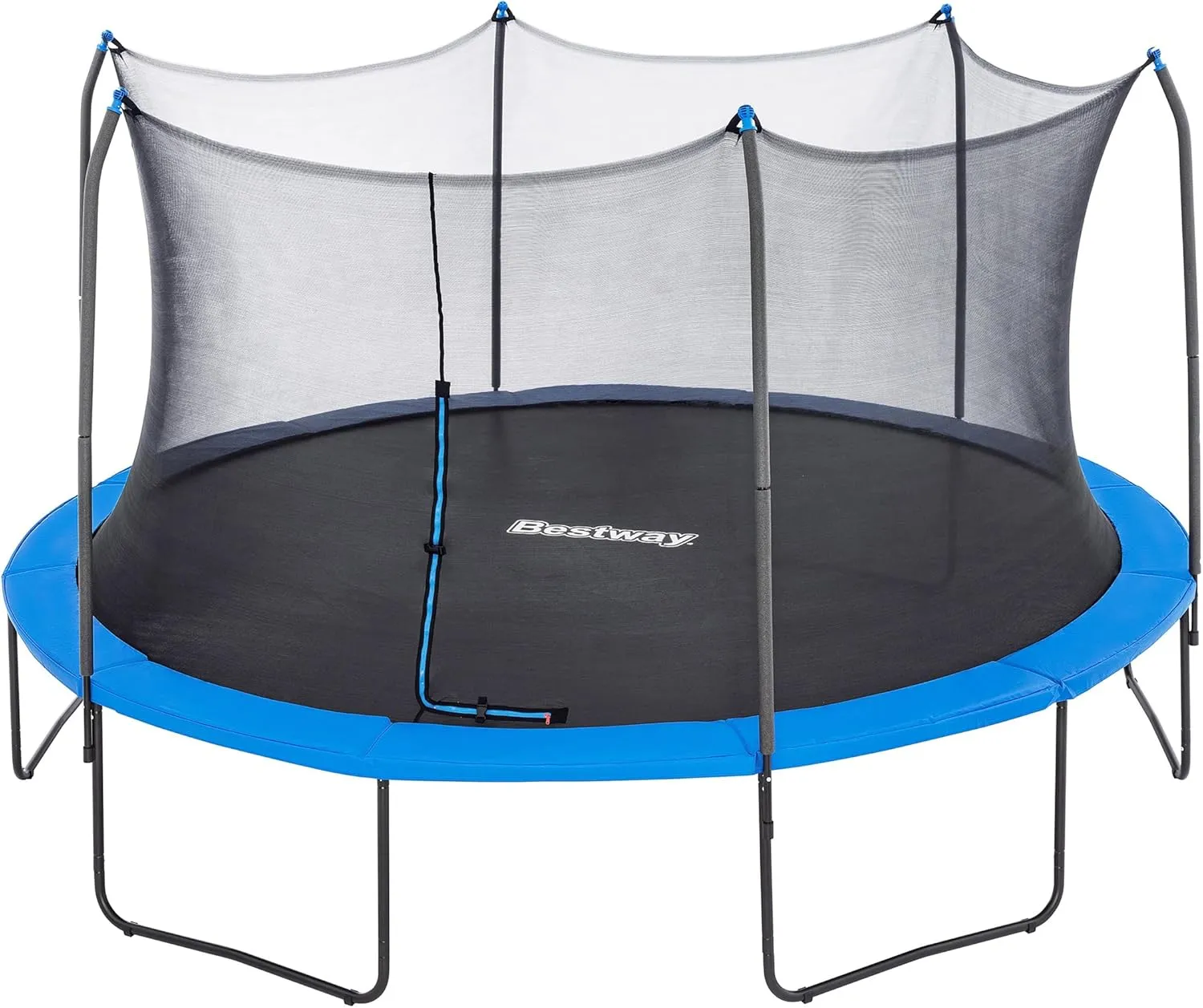Bestway Xtreme Air 10FT 12FT 15FT Outdoor Trampoline for Kids and Adults, No-Gap Security Enclosure Net, Foam-Padded Poles, Fast & Easy Assembly, ASTM Approved, 2-Year Warranty