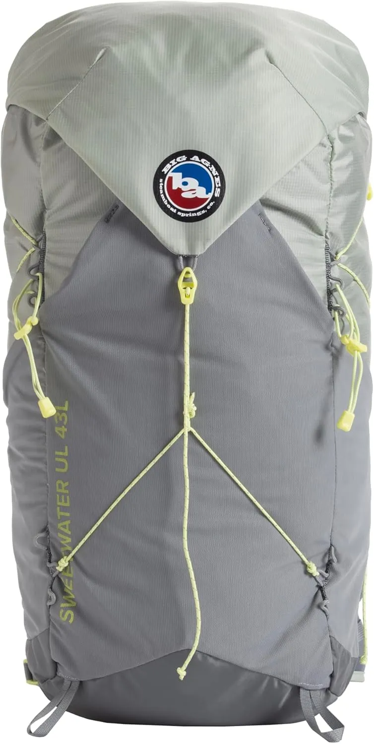 Big Agnes Adult Sweetwater Ultralight Backpack, 43 Liter, Mercury, Medium