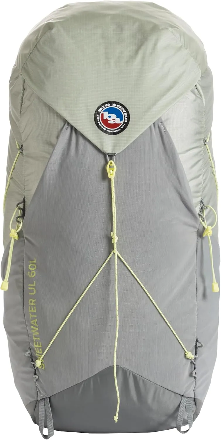Big Agnes Adult Sweetwater Ultralight Backpack, 60 Liter, Mercury, Small