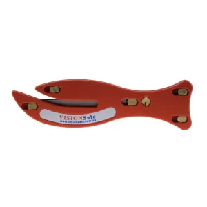 Big Fish Rescue Safety Knife 9mm open