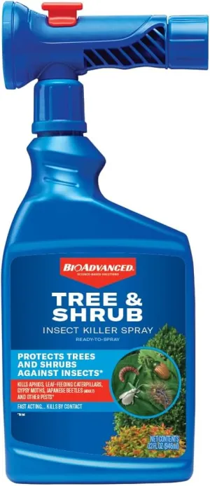 BioAdvanced Tree & Shrub Insect Killer, Ready-to-Spray, 32 oz