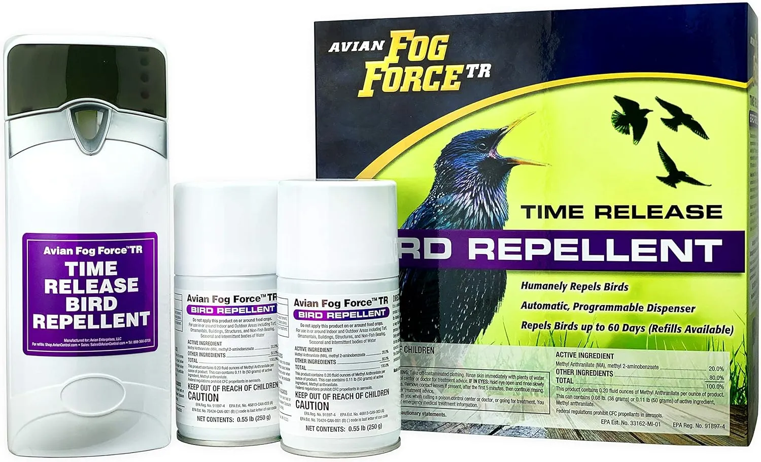 Bird Repellent System