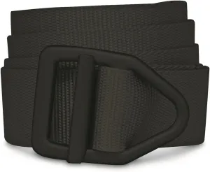 Bison Designs 38mm Wide Light Duty Belt with Black Buckle (Black, 38-Inch Maximum Waist/Medium)
