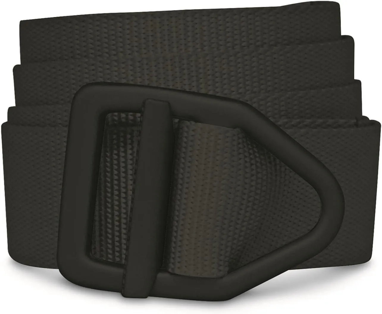 Bison Designs 38mm Wide Light Duty Belt with Black Buckle (Black, 38-Inch Maximum Waist/Medium)
