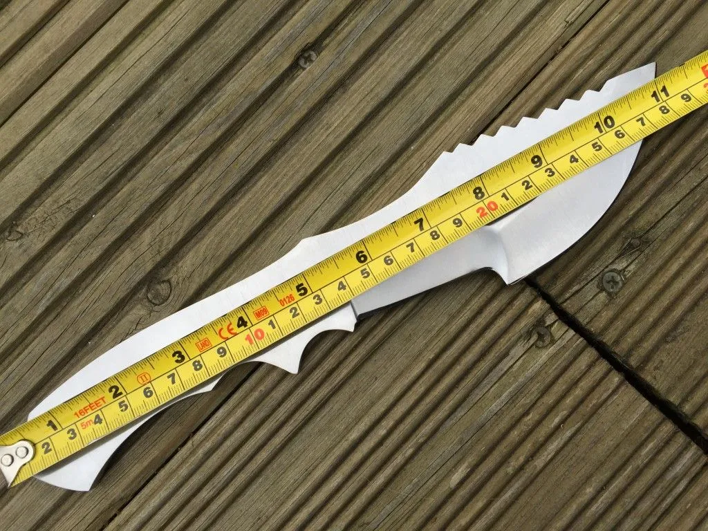 Blank Blade for Hunting Knife D2 Steel- WSK