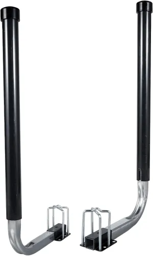 Boat Trailer Guides 40”/48” Height Adjustable, Rustproof Galvanized Steel Boat Trailer Guides Poles Kits with PVC Pipes,for Ski Boat, Fishing Boat, Sailboat Trailer