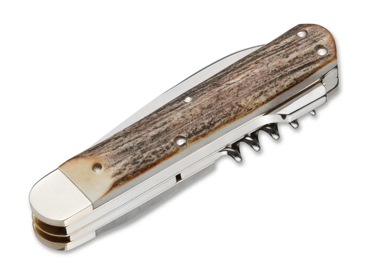 Boker Hunters Trio 3.35" CPM-CruWear Folding Plain Edge Pocket Knife 110639