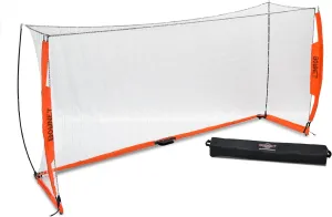 Bownet Portable Soccer Goal – Durable 5' x 10' Net with Steel Frame & Energy Absorption – Quick Setup Indoor/Outdoor Soccer Net for Youth & Adults – Carry Bag Included