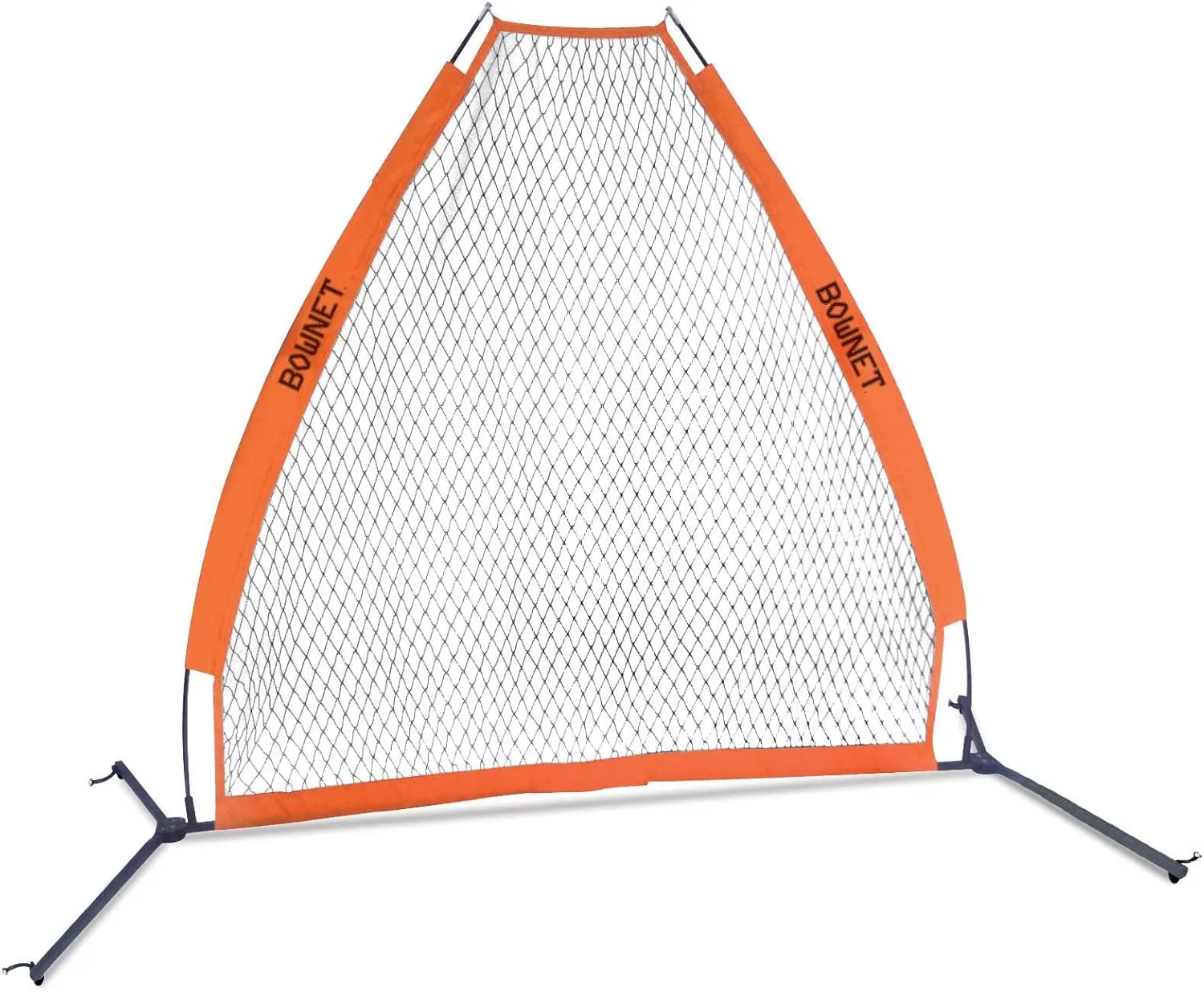 Bownet Triangle Pitching Screen, Portable Pitcher Protection Net (7'-7')