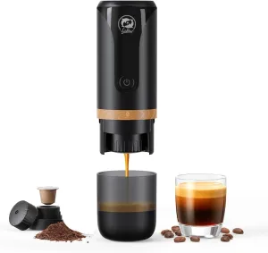 BRBHOM The Original Portable French Press Stainless Steel Coffee Maker Premium Vacuum Insulated Travel Mug Hot & Cold Brew French Presses (YJ04)