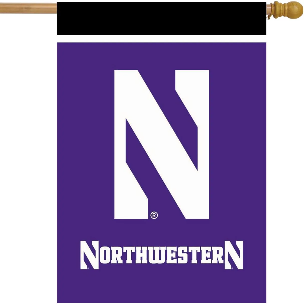 Briarwood Lane Northwestern University NCAA House Flag 28" x 40"