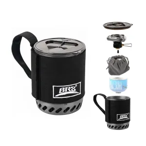 BRS BRS-61 Camping Integrated Heat Collecting Pot Burner Ultralight Stove