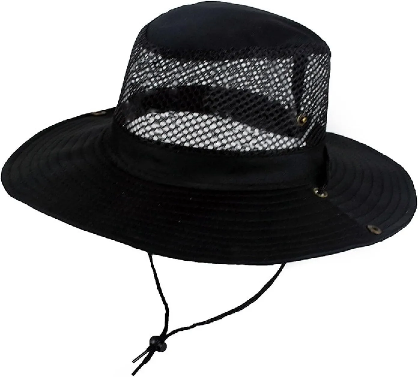 Bucket Hat Men Women Outdoor Beach Seaside Sun Shade Breathable Bucket Hat Male Summer Fishing Collapsible Mesh Fis