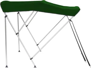 Budge 3 Bow Bimini Top Kit (Width 67” - 79”) (Height 44”) (Length 71”), Multiple Colors