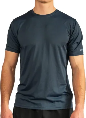 BUILTCOOL Men’s Crew Neck Shirt – Quick Dry Shirts for Men, Instant Cooling Moisture Wicking, UPF 50 Sun Protection