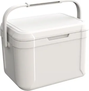Camping Cooler 5.3Qt Small Cooler Portable Box with Handle Picnic Keep Cool for 72-96 Hours Small Ice Chest Hard for Beach, Camping, Sports