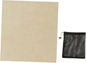 Camping Fire Blanket Packable Fireproof Mat Outdoor Fire Resistant Pad