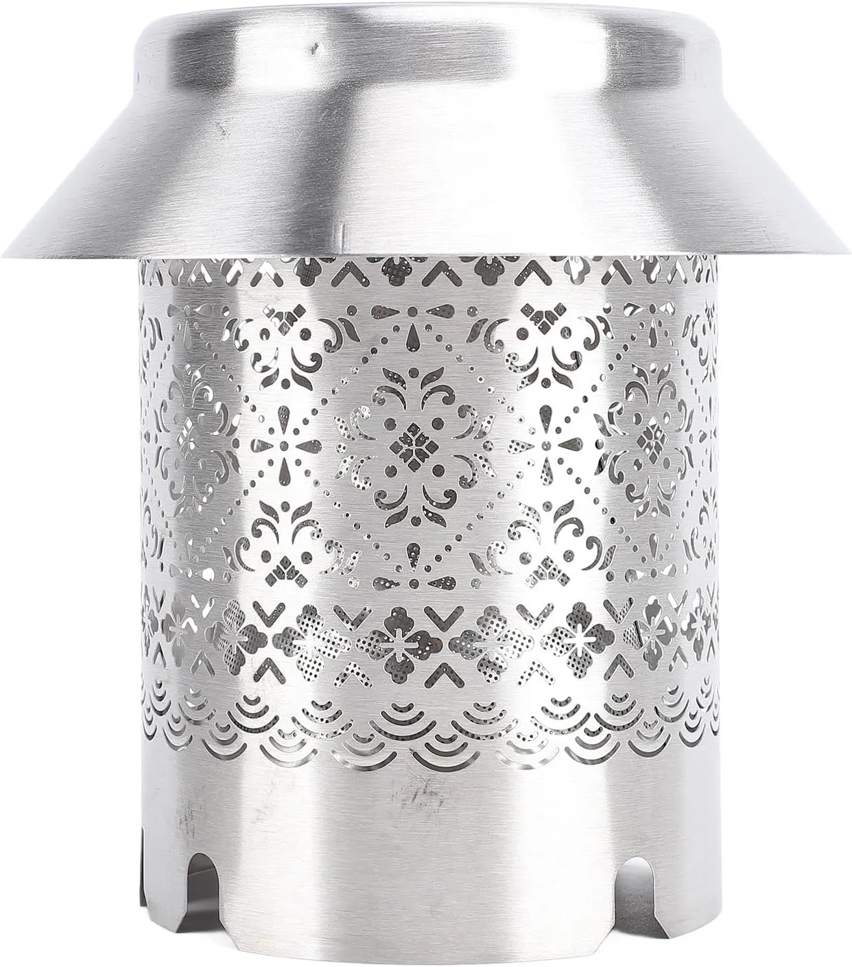 Camping Mini Heater Cover Mini Heater Stove Heating Cover Portable Stainless Steel Backpacking Stove Tent Warming Cover for Outdoor Hiking, BBQ & Travel
