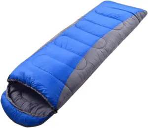 Camping Sleeping Bags for Cold Weather 1100g Heavy Duty Outdoor Sleeping Bag Waterproof and Windproof Comfortable for Adults