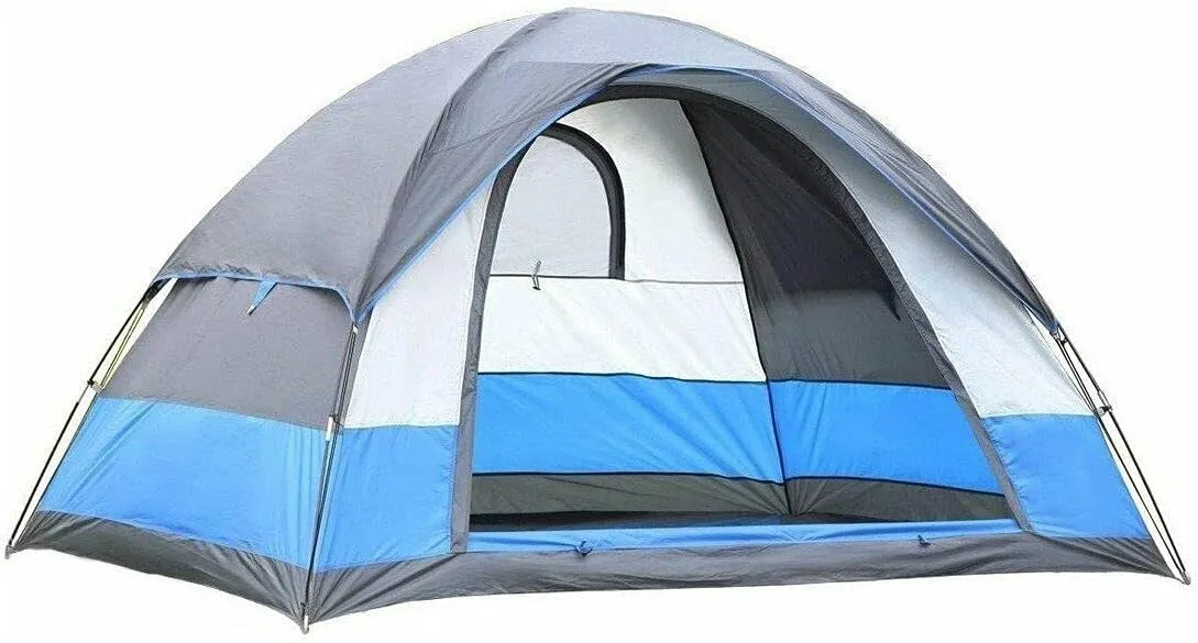 Camping Tent Water Resistant 5 Person 3-Season Lightweight Family Dome Tent for Camping Kid's Parties Hiking Trekking Slumber Party with Carry Bag
