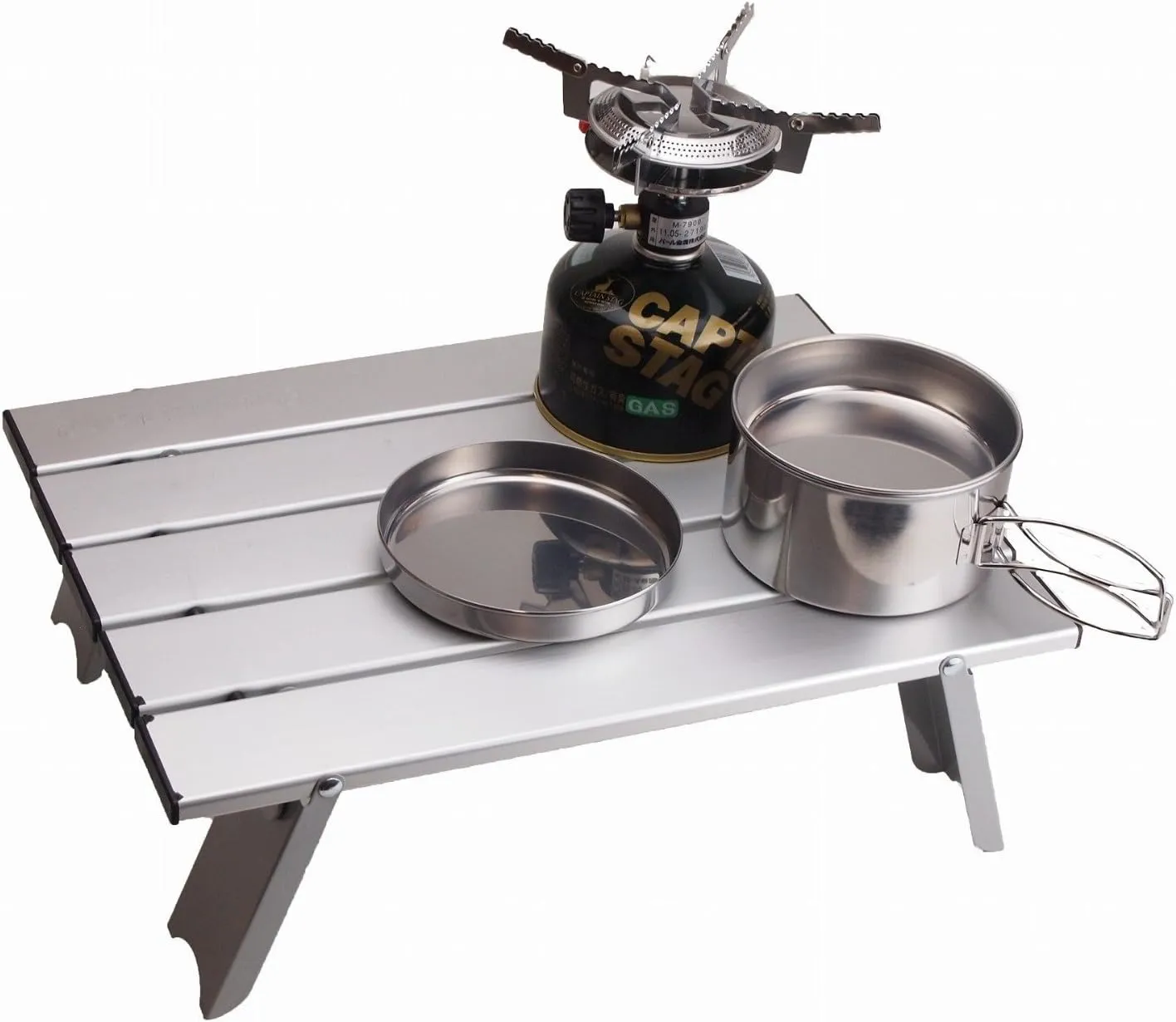 CAPTAIN STAG Aluminum Compact Outdoor Table M-3713